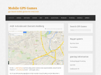 mobilegpsgames.wordpress.com Webseite Vorschau