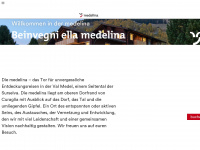 medelina.ch Webseite Vorschau