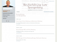lutz-spangenberg.de Webseite Vorschau