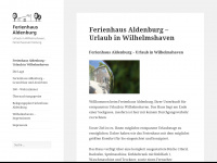 ferienhaus-aldenburg.de Webseite Vorschau