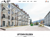 uptownmels.ch Webseite Vorschau