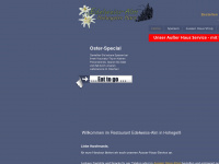 edelweissalm-hohegeiss.de Webseite Vorschau