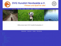 hundart-nordwalde.de Webseite Vorschau