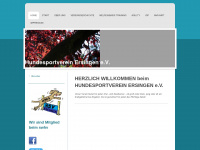 hsv-ersingen.com Webseite Vorschau