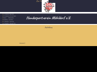 hsv-muehldorf.de Webseite Vorschau