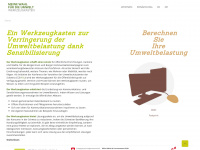 werkzeugkastenumwelt.ch Webseite Vorschau