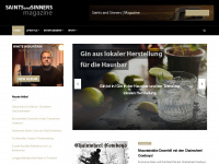 saints-and-sinners-mag.de Webseite Vorschau