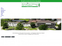 wohnenamrotbach.ch Webseite Vorschau