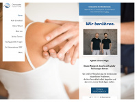 osteopathiepraxis-mueller.de Webseite Vorschau