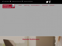 kanzlei-kuhlmann.de Webseite Vorschau