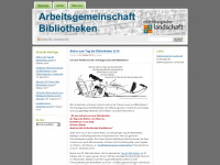 agbiblio.wordpress.com Webseite Vorschau