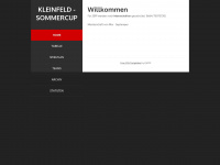 kleinfeld-sommercup.at Webseite Vorschau