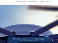 drohnenversicherung.eu Webseite Vorschau