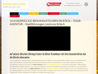 brauhaustour-koeln.com Webseite Vorschau