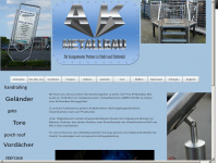 ak-metallbau-marl.eu Webseite Vorschau