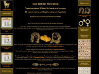 widder-horoskop.com Webseite Vorschau