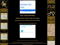 loewe-horoskop.com Webseite Vorschau