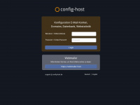 config-host.de Webseite Vorschau