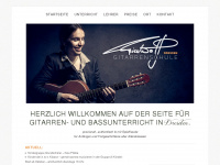 gitarrenschule-dresden.de Webseite Vorschau