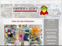 papierundstift-wandlitz.de Webseite Vorschau