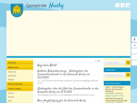 gemeinde-husby.de Webseite Vorschau