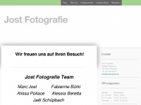 jostfotografie.ch Webseite Vorschau