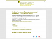 vbbg.ch Webseite Vorschau