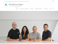 orthozentrum-bogen.de Webseite Vorschau