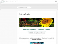naturatrade.de Webseite Vorschau