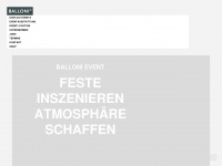 balloni-event.de Webseite Vorschau