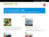 enervent.se Webseite Vorschau