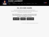 marklambert.de Webseite Vorschau