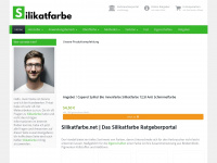 silikatfarbe.net Webseite Vorschau