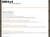 mb4x4.de Webseite Vorschau