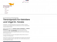 tierarztbergedorf.de Webseite Vorschau