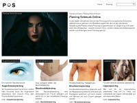piercing-online-schmuck.de Webseite Vorschau