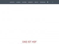 hsf.sk Webseite Vorschau