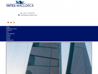 yates-mallorca-charter.de Webseite Vorschau