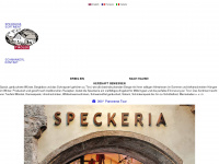 speckeria.at Webseite Vorschau