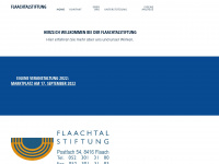 flaachtalstiftung.ch Webseite Vorschau