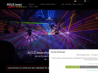 lasershow-lichtkunst-buchen.de Webseite Vorschau