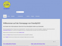 friendlygis.com Webseite Vorschau