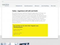 vadea.ch Webseite Vorschau