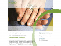 osteopathie-pfister.ch Webseite Vorschau