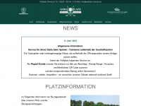 golfplatz-rheintal.de Webseite Vorschau
