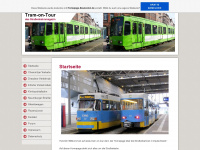tram-on-tour.de.tl Webseite Vorschau