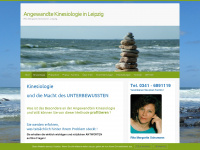 kinesiologie-leipzig-rita-schumann.de Webseite Vorschau