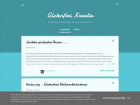 glutenfreikreativ.blogspot.com Webseite Vorschau