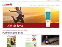 swidro-drogerie-grabs.ch Webseite Vorschau