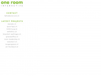 oneroom.ch Webseite Vorschau